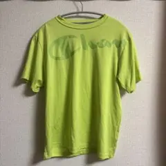 Champion 蛍光グリーン Tシャツ 半袖