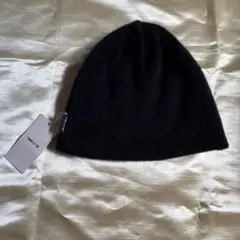 COMME CA ISM ブラック 新品帽子 Fサイズ