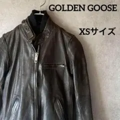 335 ゴールデングース ライダースジャケット XSサイズ ライナー付き