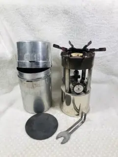 美品コールマンGIポケットストーブ530 A47 工具、調理移動収納ケース付