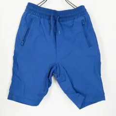 GAP キッズ 青色ショートパンツ 160cm XXL ファスナー付きポケット