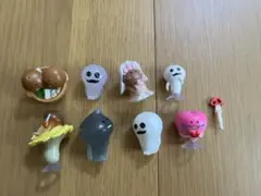 【稀少】なめこフィギュア9体セット★おまけ付き★