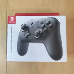 NintendoSwitch　純正プロコントローラー　プロコン　ブラック
