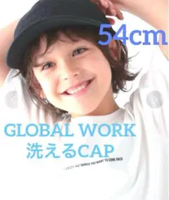 GLOBAL WORK●キャップ●ブラック