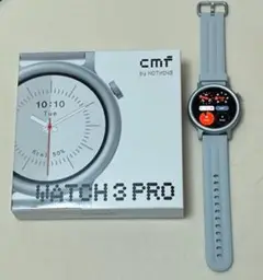CMF WATCH 3 PRO ライトグレー スマートウォッチ