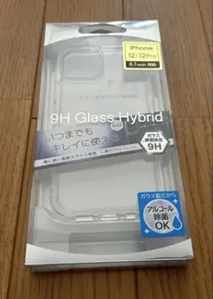 iPhone 12/12 Pro用 9H Glass Hybridケース