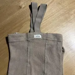 mile ベージュ ストラップ付き ボトムス