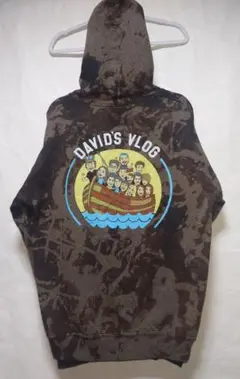 パーカー　David's Vlog　サイズM　US古着　複数購入値引き