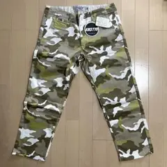 【タグ付き】　kiks tyo カモフラ パンツ 迷彩 七分ハーフパンツ