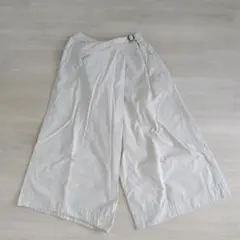 kotonコトン　 アイボリー　パンツ　ラップパンツ