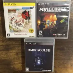 PS プレステ3 ソフト 大神 マインクラフト ダークソウル2 3点セット