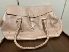 FENDI ハンドバッグ トートバッグ セレリア 本革 レザー