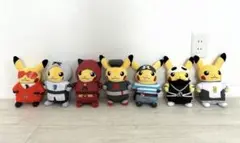 団員ごっこピカチュウ　悪の組織　7点まとめ売り　ポケモンセンター限定 ぬいぐるみ 2025年最新】ポケモンセンターオリジナル ぬいぐるみ 団員ごっこ