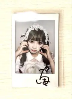 【直筆サイン入り】KAWAII LAB.MATES 山本るしあ オン特会 チェキ