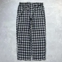 00s unknown パジャマパンツ cityboy 古着 チェック ワイド