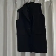 ブラック ノースリーブ ベスト