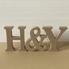 イニシャル　オブジェ　H ＆ Y ウェルカムスペース