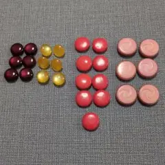 プラスチックボタン27個セット
