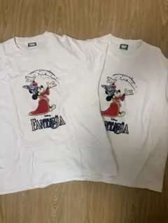 ディズニー　Tシャツ　ペアコーデ