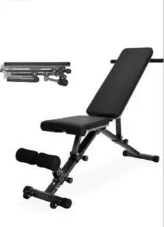 トレーニングベンチ アジャスタブルベンチ BARWING 4WAY 調整可能