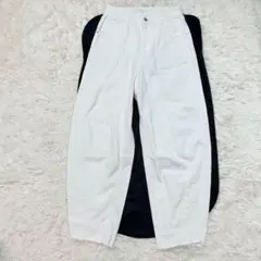 23SS✨定価1.7万 CADUNE カーヴィーデニム　ホワイトジーンズ