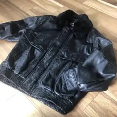 ［美品］Runker 着脱ファー付き　ラムレザージャケット ブラック