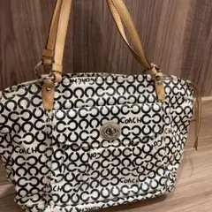 COACH コーチ シグネチャー トートバッグ ショルダーバッグ レディース