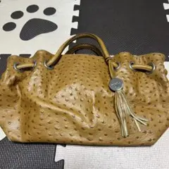 FURLA 本革 ハンドバッグ ブラウン