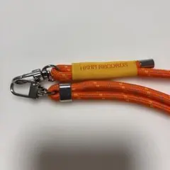 藤井風　ライブグッズHEHN RECORDS オレンジ ロープストラップ