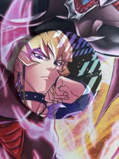 遊戯王5D's ジャック・アトラス 缶バッジ 最強の決闘者達Ver.