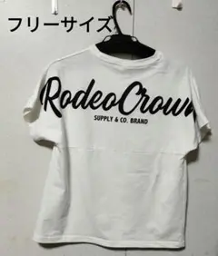 バックプリント ロデオクラウンズワイルドボール 半袖 Tシャツ