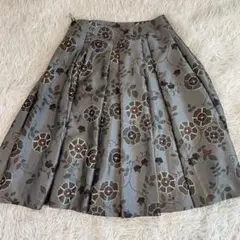 日本製　JUDY フレア　スカート　刺繍