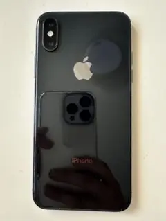 Apple iPhone XS スペースグレイ64GB BT77% SIMフリー