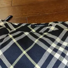 BURBERRY チェック柄 フレアスカート ひざ丈 ウール製　秋冬用