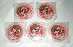 とある科学の超電磁砲T Birthday くじ 缶バッジ 御坂美琴 5点セット