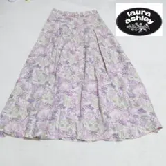 美品 ローラアシュレイ ロングスカート 花柄