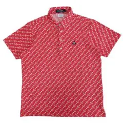 【美品】le coq sportif ゴルフシャツ LL アンカーデザイン