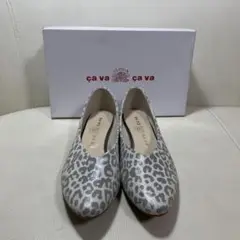 cava cava(サヴァサヴァ) 秋冬ビジューフラットシューズ