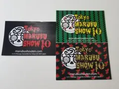 Tokyo MARUBU SHOW 10 ステッカー BUSHI 新日本プロレス