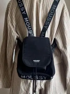 moussy リュック 黒 ブラック マウジー