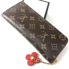 ルイヴィトン 長財布 ポルトフォイユ クレマンス フラワー コクリコ モノグラム