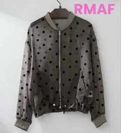 Remind me and forever シアーフロッキードットブルゾン