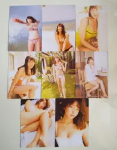 稲村亜美 L判写真8枚セット