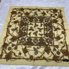 CELINE ハンカチ イエロー ペイズリー 発送前セール