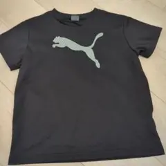 Puma ジャンピングロゴ Tシャツ ブラック