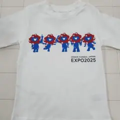 大阪万博　EXPO2025 ホワイト Tシャツ 110