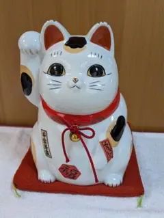 46 招き猫　薬師窯　スタンダード　貯金箱