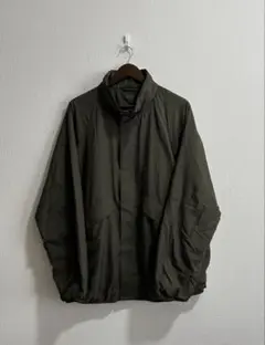 美品 ユニクロ C ライトウェイトスタンドブルゾン オリーブ XL