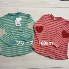 長袖カットソー 2枚セット 100cm ブリーズ