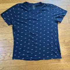 CACTUS 自転車柄 Tシャツ XL ネイビー